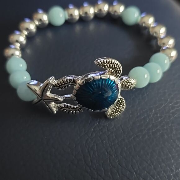Sea Turtle Bracelet Beaded - Picture 6 of 8